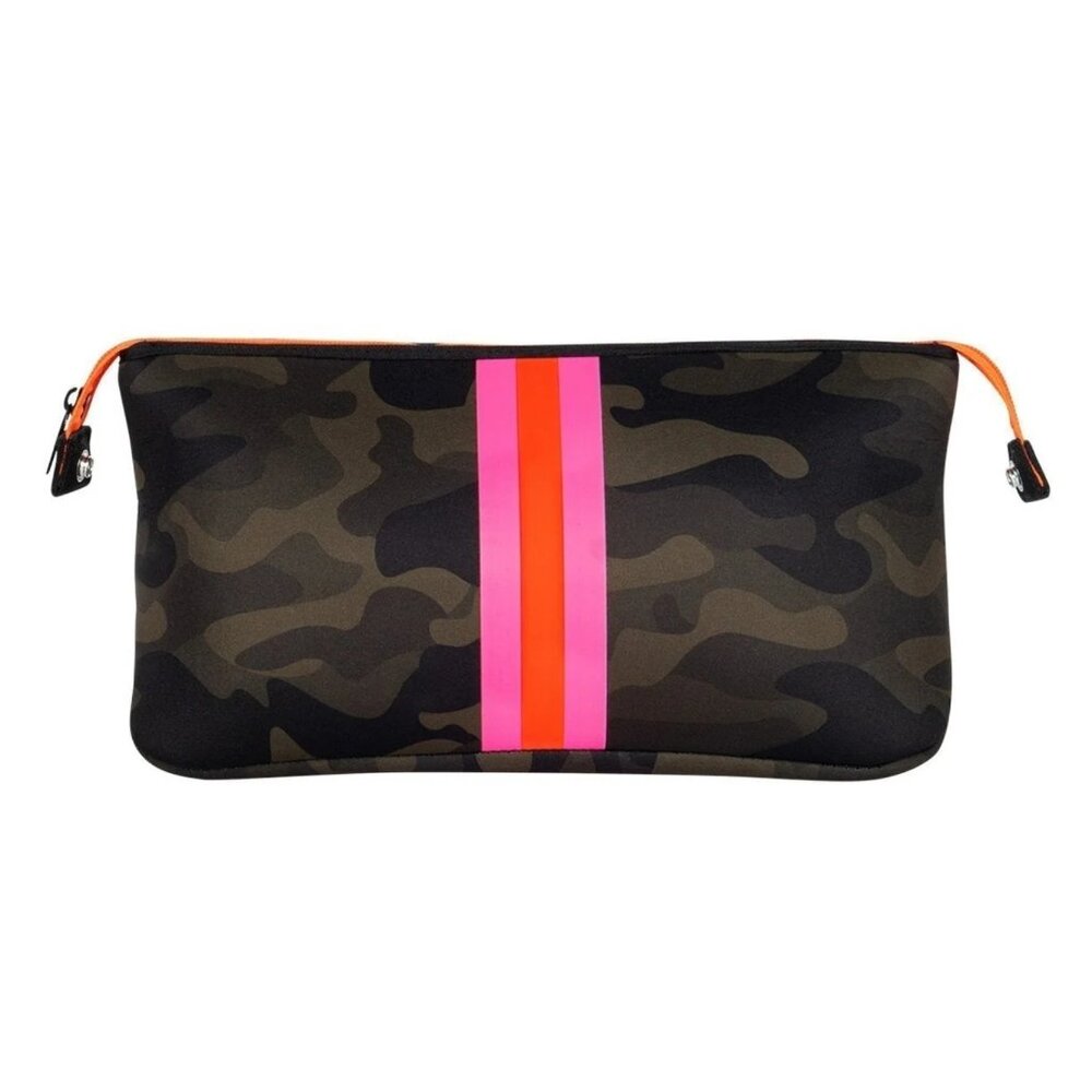 Haute Shore Kyle Showoff | Camo Neoprene Toiletry Bag